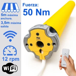 Motor para toldo Limit de Idemo con wifi incorporado