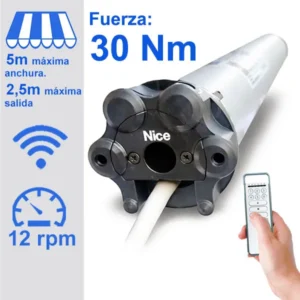Motor marca Nice para toldos con referencia Fit 3017