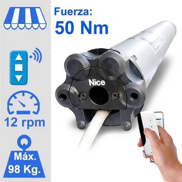 Motor de la marca Nice para toldos 5012