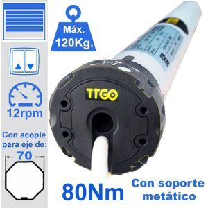 Motor para grandes persianas TG 8012