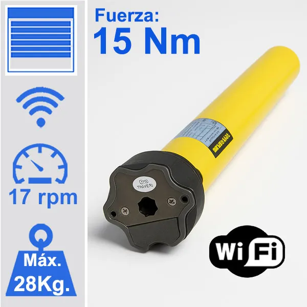 Motor marca Aok para persianas con wifi 1517