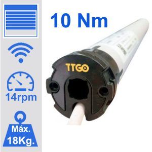 Motor para persianas con eje de 40 mm por mando a distancia
