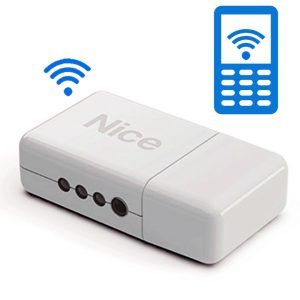 centralita Core para motores Nice para gestión vía wifi