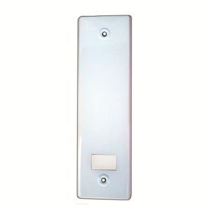 Placa blanca para recogedor perianas por cinta