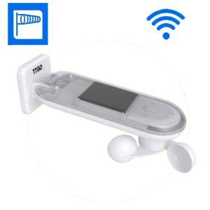 Veleta sensor de viento para toldos con motores Ttgo