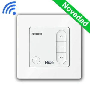 Mando a distancia marca Nice Domi para fijar a pared