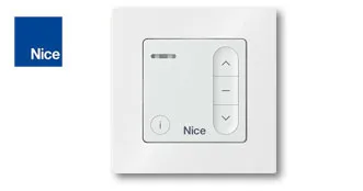 Mando Domì W fijo de pared accionar motores tubulare de la marca Nice