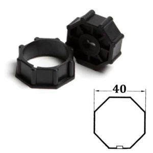 Acoples para motor Idemo o A-Ok para persiana con eje de 40
