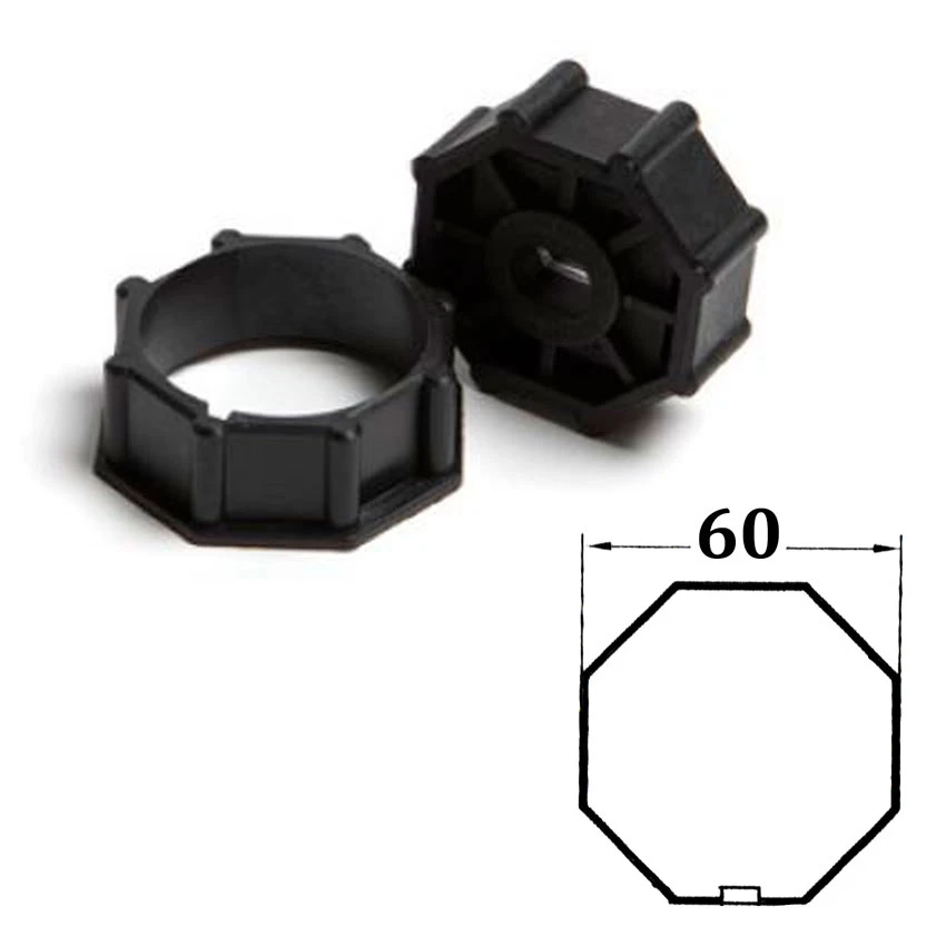 Acoples de 60 para motor persiana