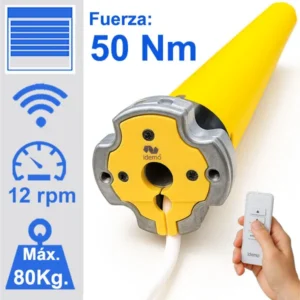 Motor para grandes persianas con wifi incorporado