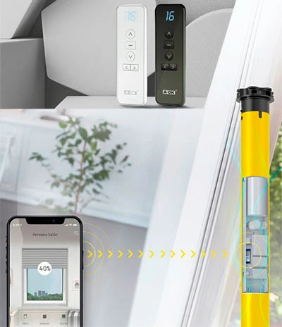 A-Ok motor bidireccional con sistema wifi