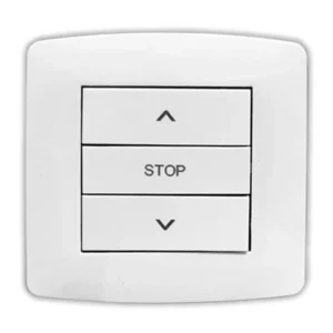 Interruptor para motores de persianas con subida paro y bajada