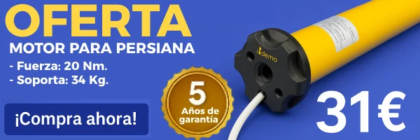 Oferta de motor para persiana