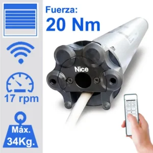 Motor marca Nice serie Fit Next 2017 para persianas