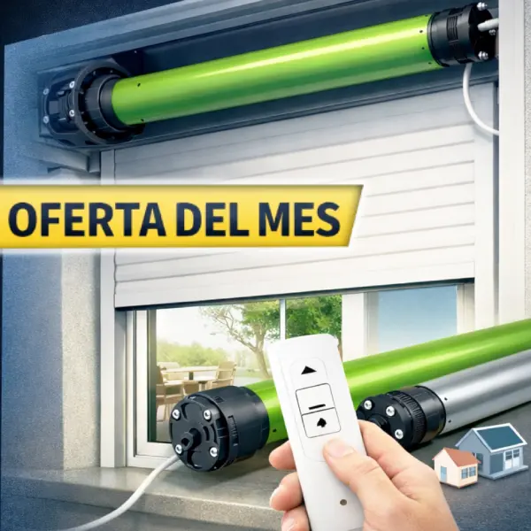 Oferta del mes en motor para persianas, toldos y cortinas