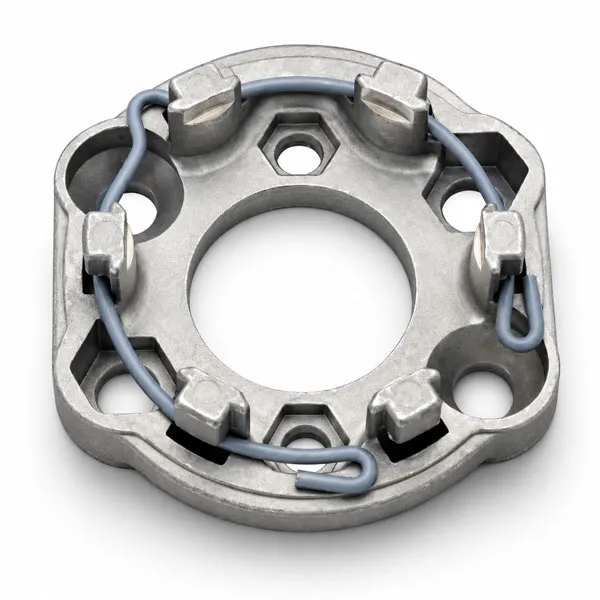 Soporte universal para motor de persiana con cabezal de estrella